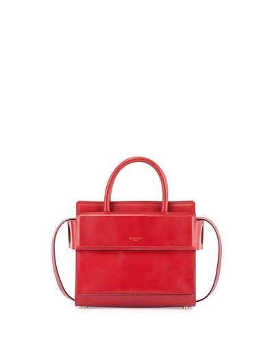 givenchy horizon mini|Givenchy Horizon Mini Leather Satchel Bag, Red .